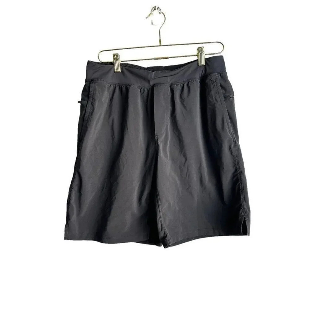 Fabletics The Franchise Short Men's L Light Black Activewear Quick‎ Drying